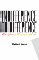 Indifference to difference : on queer universalism /