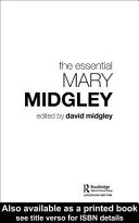 The essential Mary Midgley /