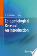 Epidemiological research : an introduction /