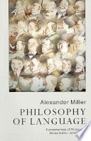 Philosophy of language /