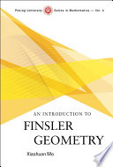 An introduction to Finsler geometry