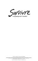 Survivre : la dynamique de l'inconfort / Pierre Mongeau et Jacques Tremblay.