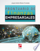 Prontuario de finanzas empresariales / Joaquin A. Moreno Fernandez.