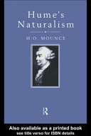 Hume's naturalism /