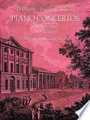 Piano concertos nos. 17-22 : in full score : with Mozart's cadenzas for nos. 17-19 : from the Breitkopf & Härtel complete works edition /