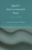 Japan's interventionist state : the role of the MAFF /