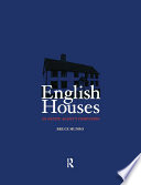 English houses, an estate agent's companion : pictures, glossary and other matters of interest /