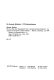 The two plus four negotiations from a German-German perspective : an analysis of perception / Barbara Munske.