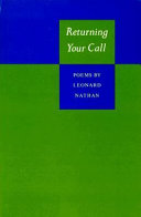 Returning your call : poems /