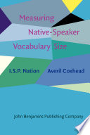 Measuring native-speaker vocabulary size /