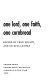 One Lord, one faith, one cornbread / edited by Fred Nelson and Ed McClanahan.