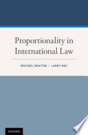 Proportionality in international law /
