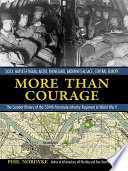 More than courage : Sicily, Naples-Foggia, Anzio, Rhineland, Ardennes-Alsace, Central Europe : the combat history of the 504th Parachute Infantry Regiment in World War II /