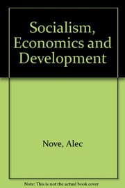 Socialism, economics, and development /