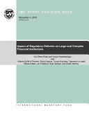 Impact of regulatory reforms on large and complex financial institutions /