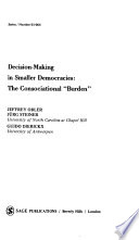 Decision-making in smaller democracies : the consociational "burden" /