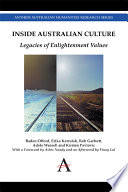 Inside Australian culture : legacies of enlightenment values /