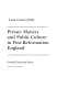 Private matters and public culture in post-Reformation England / Lena Cowen Orlin.