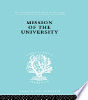 Mission of the university /