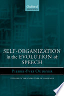 Self-organization in the evolution of speech /