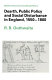 Dearth, public policy, and social disturbance in England, 1550-1800.