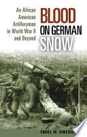 Blood on German snow an African American artilleryman in World War II and beyond / Emiel W. Owens.