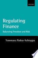 Regulating finance : balancing freedom and risk /