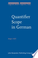 Quantifier scope in German /