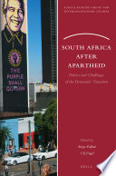 South Africa after apartheid : policies and challenges of the democratic transition /
