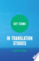 Key terms in translation studies /