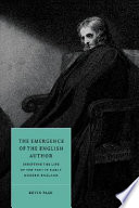 The emergence of the English author : scripting the life of the poet in early modern England / Kevin Pask.