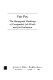 Fair pay : the managerial challenge of comparable job worth and job evaluation / Thomas H. Patten, Jr.