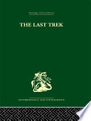 The Last trek : a study of the Boer people in the Afrikaner Nation /