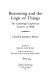 Reasoning and the logic of things : the Cambridge conferences lectures of 1898 /