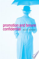 Promotion and tenure confidential /