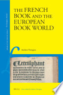 The French book and the European book world /