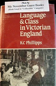 Language and class in Victorian England /