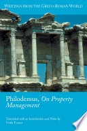 Philodemus, On property management /