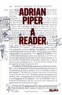 Adrian Piper : a reader.