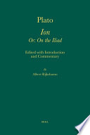 Ion, or, On the Iliad /