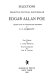 Selections from the critical writings of Edgar Allan Poe /