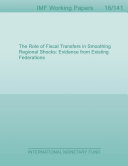 The Role of Fiscal Transfers in Smoothing Regional Shocks.