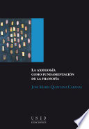 La axiologia como fundamentacion de la filosofia /