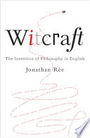 Witcraft : the invention of philosophy in English /