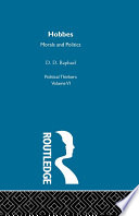 Hobbes : morals and politics / D.D. Raphael.