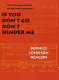 If you don't go, don't hinder me : the African American sacred song tradition /