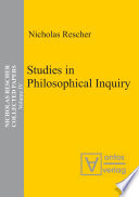 Studies in philosophical inquiry /