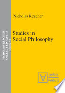 Studies in social philosophy /