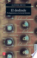 El deslinde : prolegomenos a la teoria literaria /