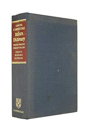 The concise Cambridge Italian dictionary / compiled by Barbara Reynolds.